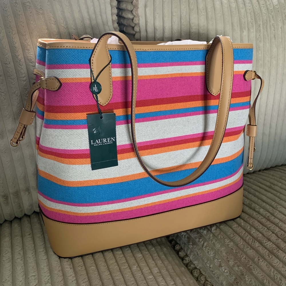 Ralph Lauren Piedmont Adalyn Tote Purse